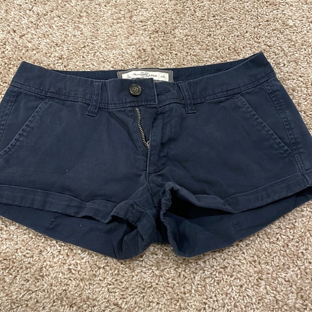 Abercrombie navy shorts